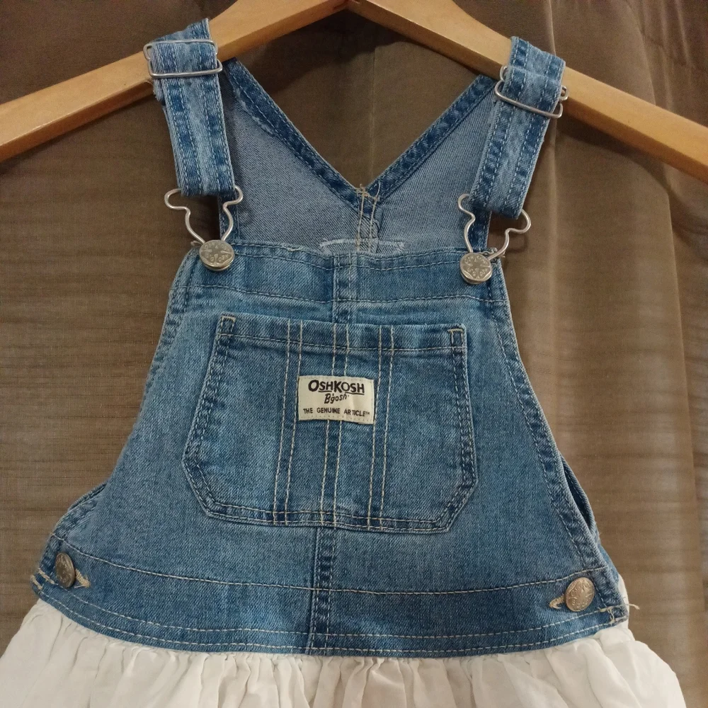 Girls OshKosh B'Gosh Overalls Dress size 5T